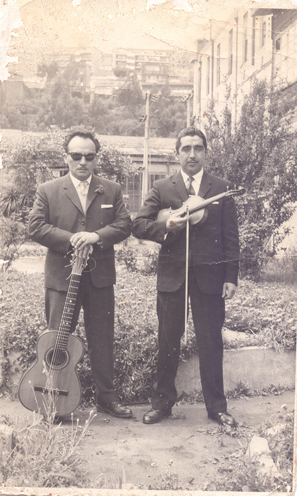 Victor «Gatito» Gallardo: obrero ferroviario y violinista de tango.