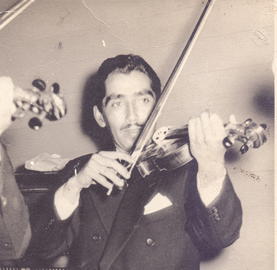 Victor «Gatito» Gallardo: obrero ferroviario y violinista de tango.
