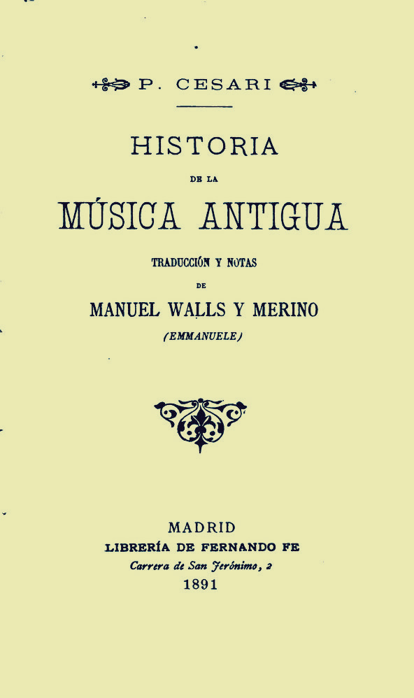 Pedro Césari y la Sociedad Musical de Socorros Mútuos de Valparaíso